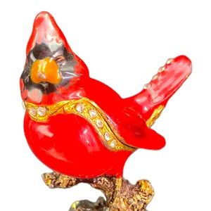 Cardinal Trinket Box